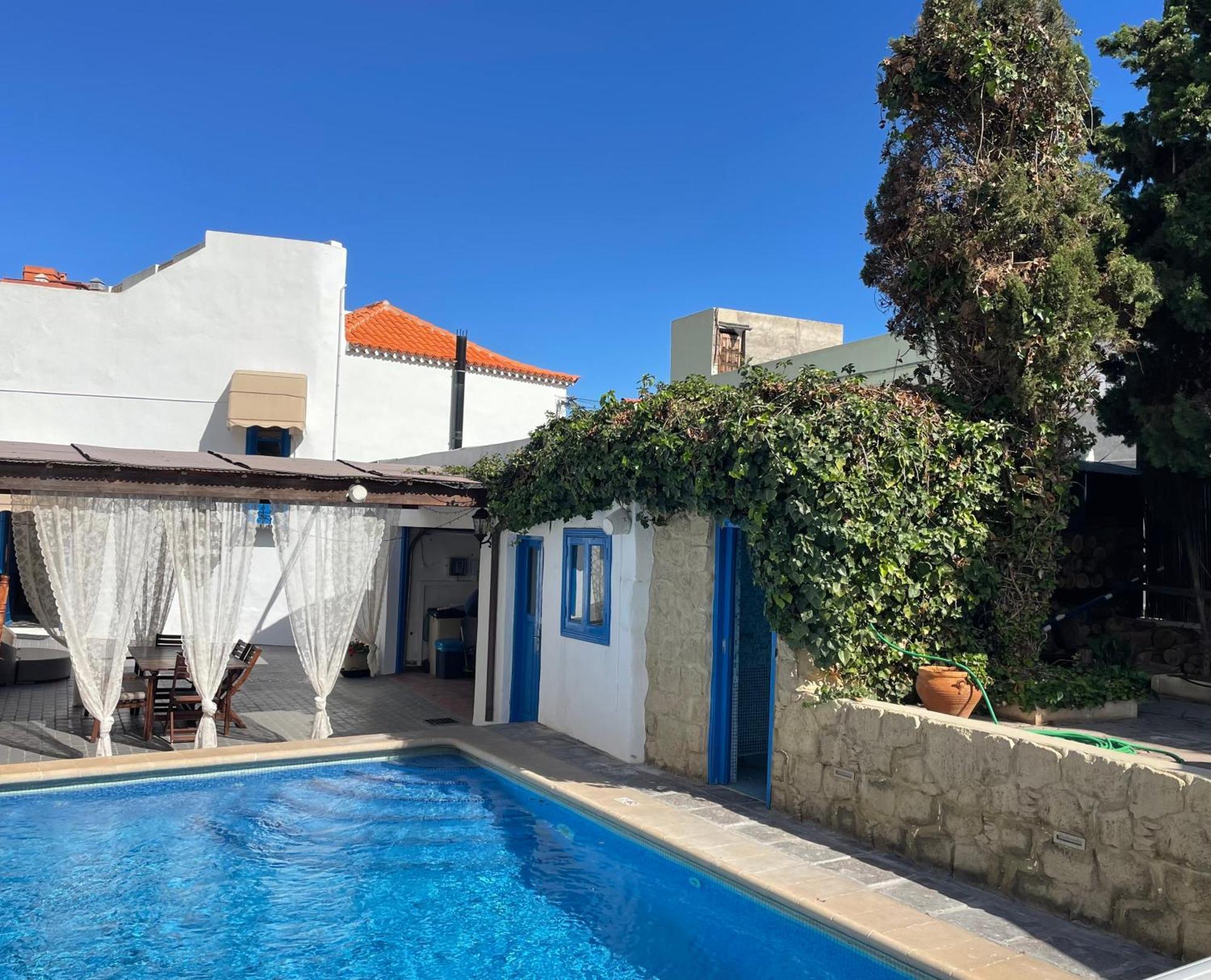 Authentic Canary Style Villa With Private Pool And Garden- Casa Juan Vera Гранадиля де Абона Екстериор снимка